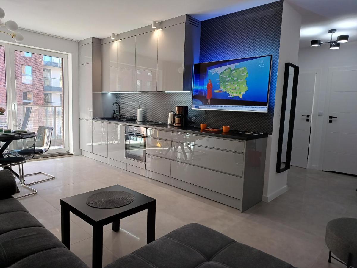 Mak Apartment Grobla - Free Parking - 3 Rooms กดัญสก์ ภายนอก รูปภาพ